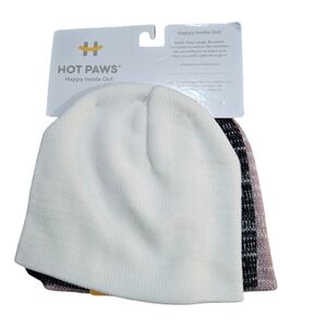 NWT Hot Paws 3 pack Beanie Hats